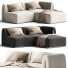 Диван CB2 Sonya 3-Piece Sectional - JONYY