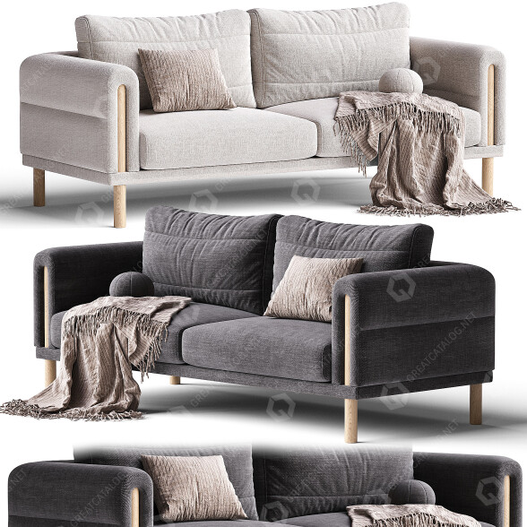 Sofá Bosc Abric Modelo 3D