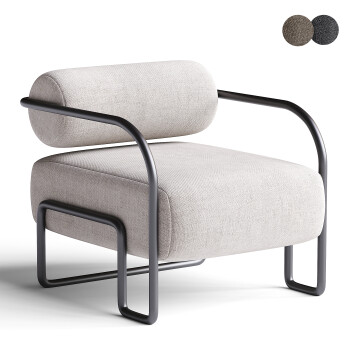 Крісло  Kelly Wearstler Ardent Club 3D модель