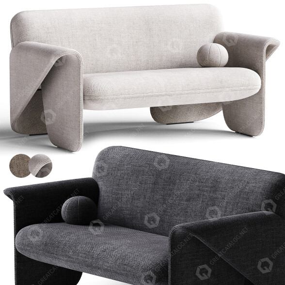 Sofa De Sede DS-125 model 3D