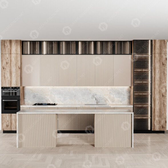 Kuchnia Modern 83 model 3D