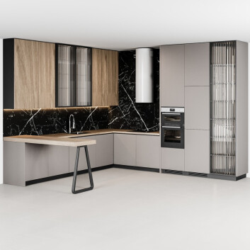 Kitchen Modern 88 3D model