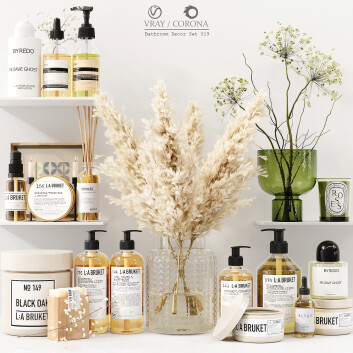 Декор Bathroom Set 019