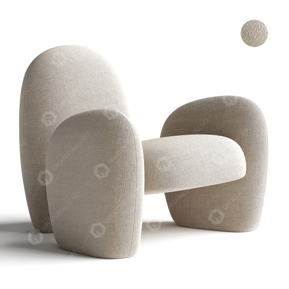 Sessel Nobonobo Fulu 3D-Modell