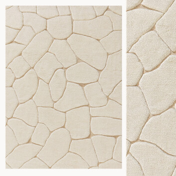 Килим  Benuta Wool Mattia Cream 3D модель