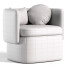 Sessel Hugo Bow - AnimixStudio