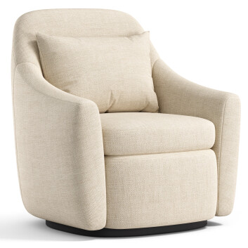 Armchair  West Elm Dallas 3D model