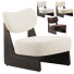 Sessel Castlery Solange Performance Boucle - zircon