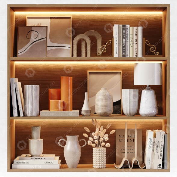 Декор Shelf 3D модель