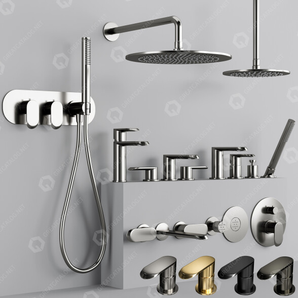 Душовий набір GRAFF Phase Faucet 3D модель