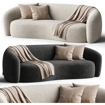 Sofa  MC Meroni & Colzani Tivoli Model 3D