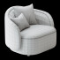 Armchair The Future Perfect Pia - izzatilla3d