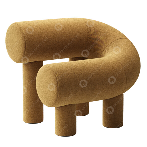 Armchair Woo Umi 3D model
