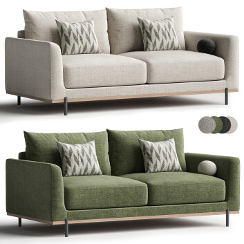 Sofa  Trista 2 Seat Model 3D