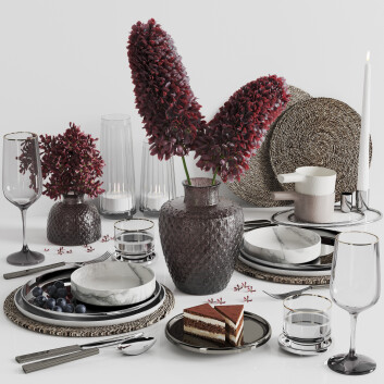 Сервірований стіл Tableware Set 004