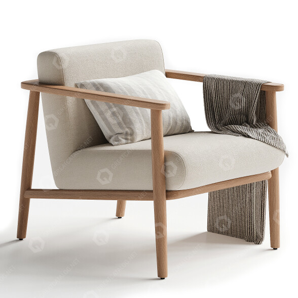 Sessel Boheme 3D-Modell
