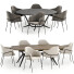 Mesas y sillas Dinning Set 01 - infinity.vision