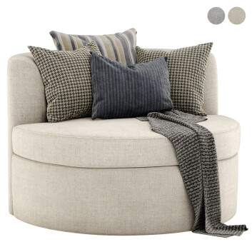 Fauteuil  Ava Modèle 3D