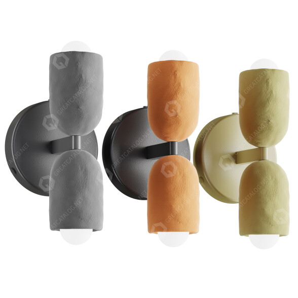 Бра In Common With Ceramic Up Down 3D модель