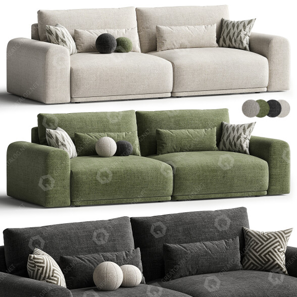 Sofa Pohjanmaan Grail model 3D