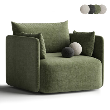 Крісло  Offset 1-Seater by Audo Copenhagen 3D модель