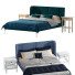 Кровать и тумбочки IKEA Tufjord - moslemsiyahcheshm789-50371