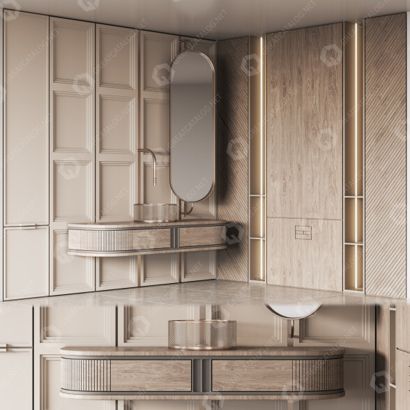 Ванна кімната Furniture Set 20 3D модель