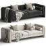 Sofa Black Rooster Decor Judo - JONYY