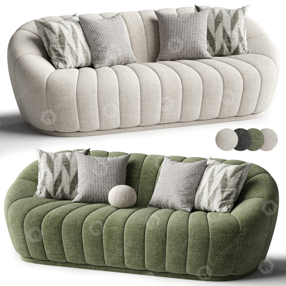 Sofa Forrester 3D-Modell
