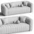 Sofa Thrive White Boucle - JONYY