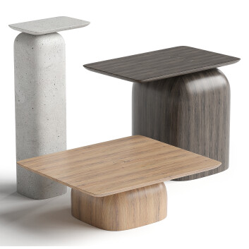 Приставні столики 1stDibs April Set of 3 in Oak