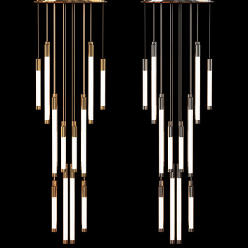 Підвісний світильник Haberdashery Flux Led Glass 01