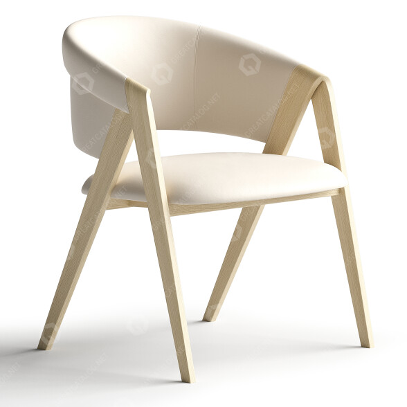 Stuhl Casa Blanco Arezzo Dining 3D-Modell