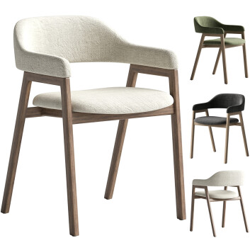 Krzesło  Mist Dining Model 3D