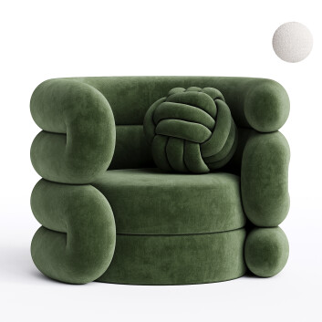 Fotel  1stDibs Tube Model 3D