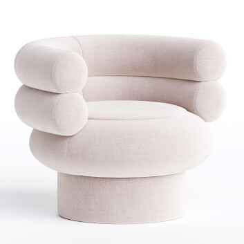 Fotel  Soho Home Rolland Model 3D