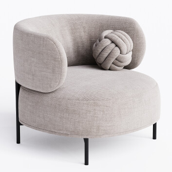 Fotel Gallotti&Radice Akiko Lounge