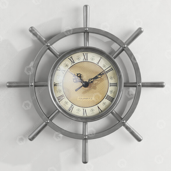 Uhr Wall 54 3D-Modell