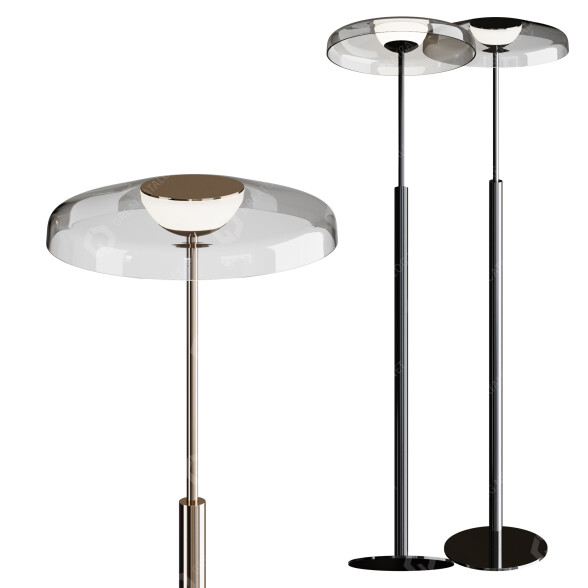 Lampadaire Oluce Dora modèle 3D