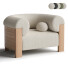 Fotel Soho Home Eldon Oak Boucle Natural - JONYY