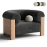 Fotel Soho Home Eldon Oak Boucle Natural - JONYY