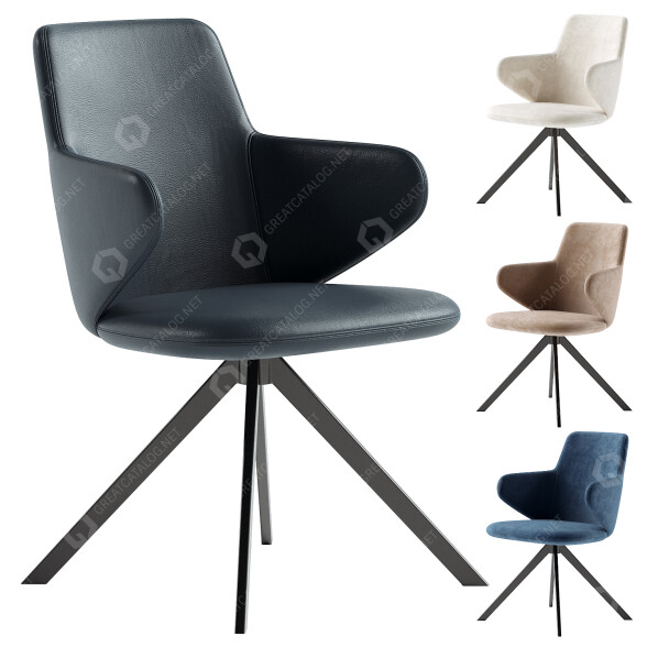 Stuhl Vigo 3D-Modell