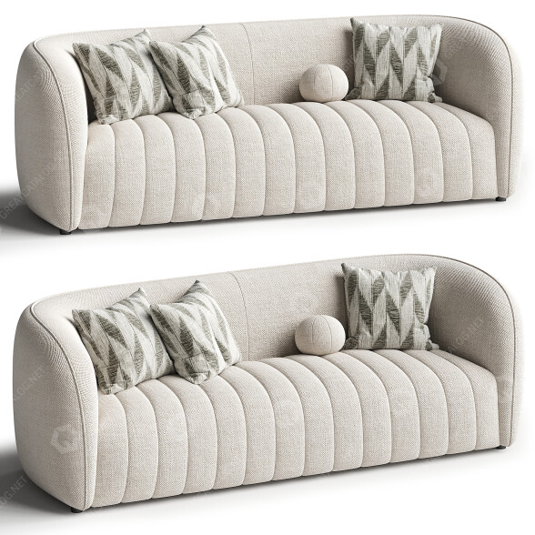 Sofa Litfad Scandinavian Standard 3D-Modell