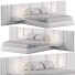 Bett und Nachttischchen Workshop Collection Beacon Modern - Theorema