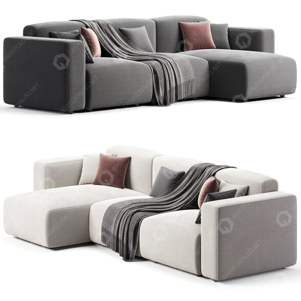 Диван Grado Design Cheese 3D модель
