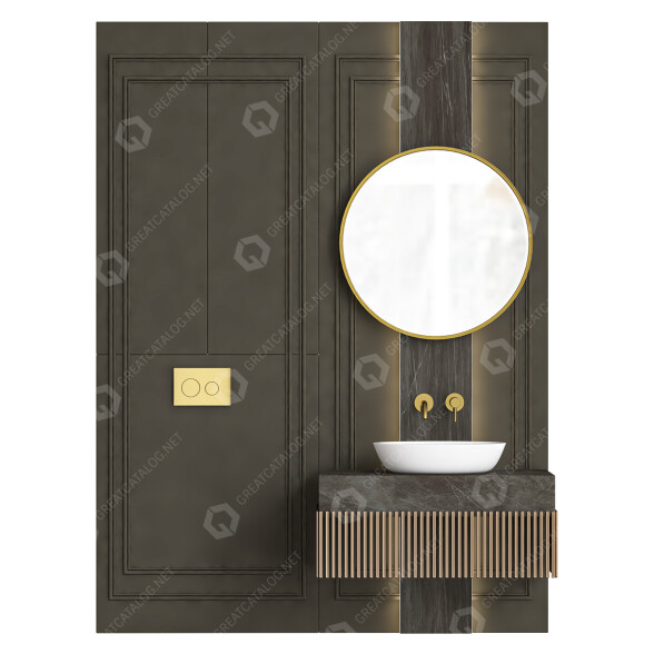 Bathroom Furniture 11 3D model