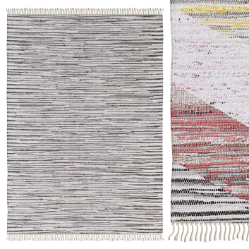 Dywan  Urban Outfitters Virginia Woven Rag Model 3D