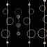 Wandlampen Molecular Circle - Adamari