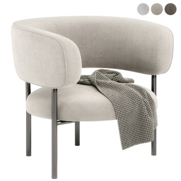 Président  Mobel Copenhagen Font Bold Lounge Modèle 3D