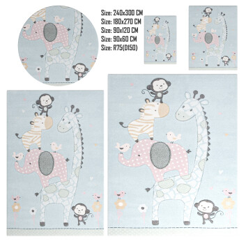 Dywaniki  Safavieh CRK120K Carousel Kids Area Model 3D